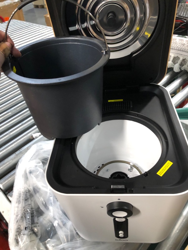 Photo 5 of **OPENED FOR INSPECTION
Electric Composter for Kitchen, iDOO 3L Smart Kitchen Composter Countertop, Auto Home Compost Machine Odorless, Food Cycler Waste Composter Turn Waste to Pre-Compost for Plants (composter)