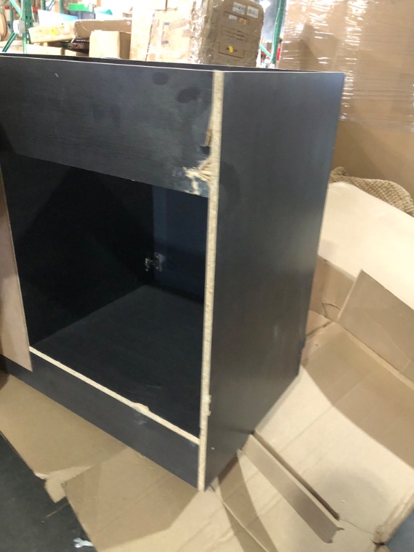 Photo 2 of [READ NOTES]
Diamond NOW Goslin 36-in Storm Gray Bathroom Vanity Base Cabinet without Top
