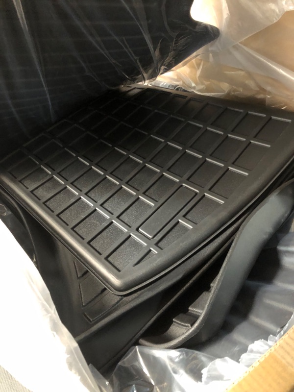 Photo 4 of Maysoo Tesla Model Y Floor Mats, Tesla Model Y 5-Seat 2020-2023 Accessories, (Set of 6) 