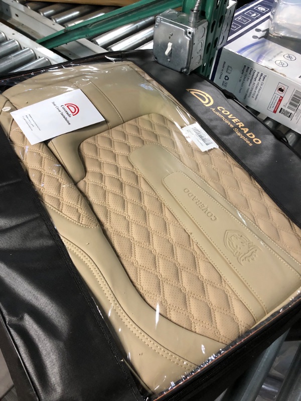 Photo 2 of Coverado Car Seat Covers Full Set, Beige