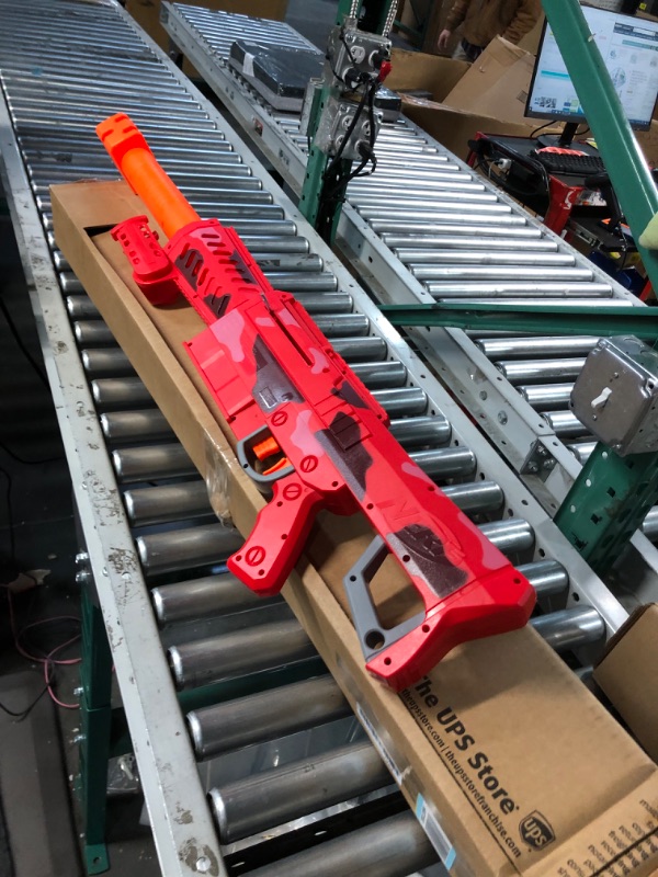 Photo 4 of *MISING PARTS, SEE NOTES* NERF Fortnite Heavy SR Blaster, Longest Fortnite Blaster Ever, Removable Scope