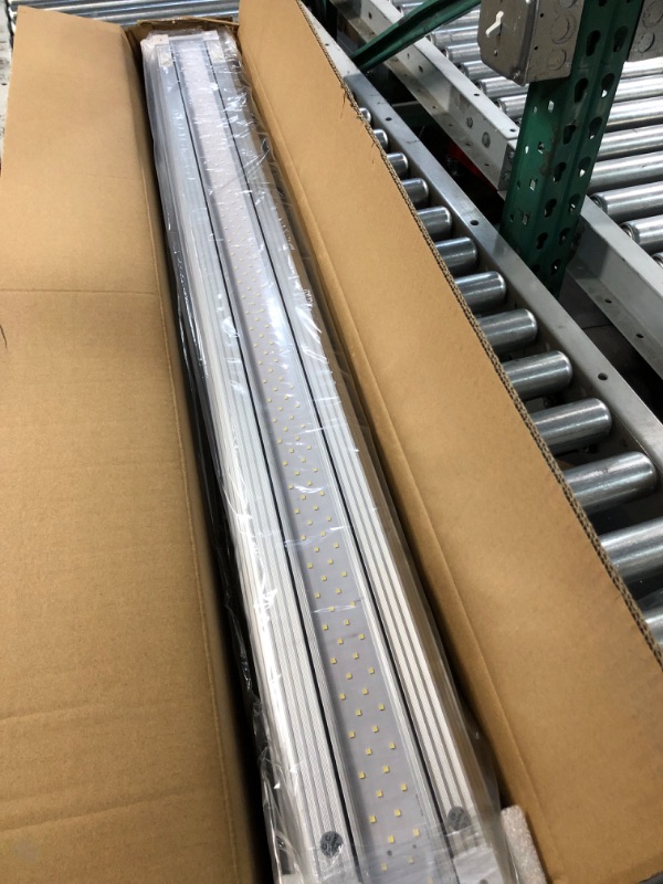 Photo 1 of 6 Pack LED Shop Light 4FT 60W, 8700LM Linkable Utility Shop Light 5000K Daylight White