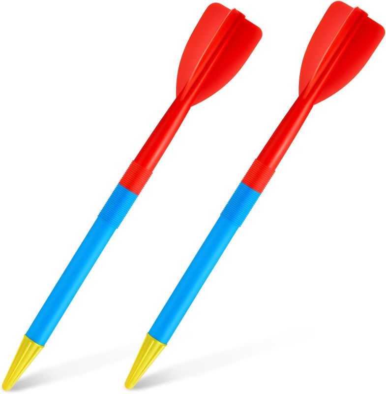 Photo 1 of 2 Pcs 300 Gram Training Javelin Track and Field Javelins Soft Plastic Javelin for Kids Adults School 