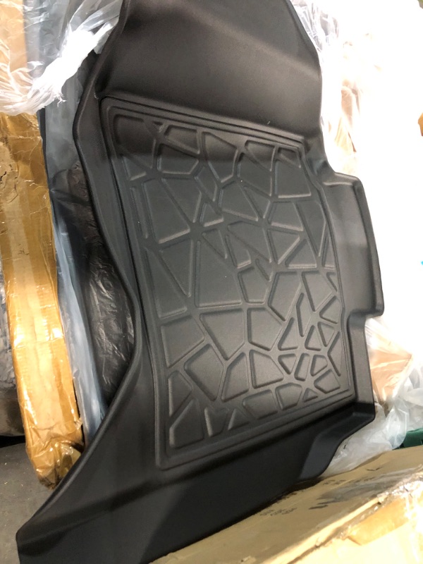 Photo 2 of Auxko All Weather Floor Mats Fits for Toyota Tundra 2022-2023 CrewMax Cab 