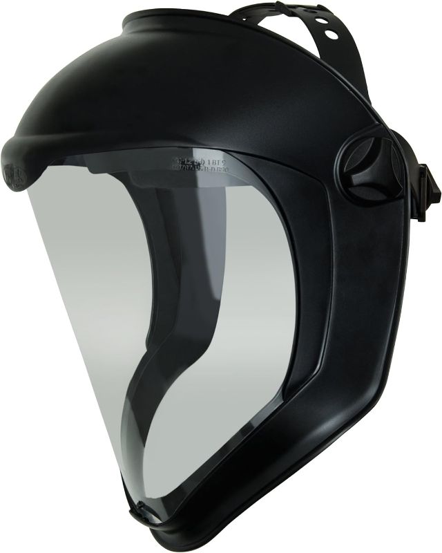 Photo 1 of ***USED - VISOR SCRATCHED - LIKELY MISSING PARTS***
Honeywell Uvex Bionic Face Shield with Clear Polycarbonate Visor