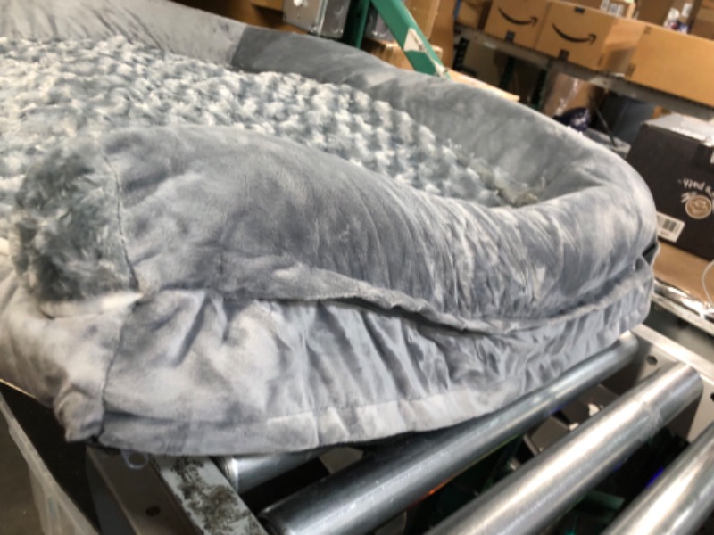 Photo 1 of BFPETHOME Dog Beds for (28x23 Inches), Grey) 