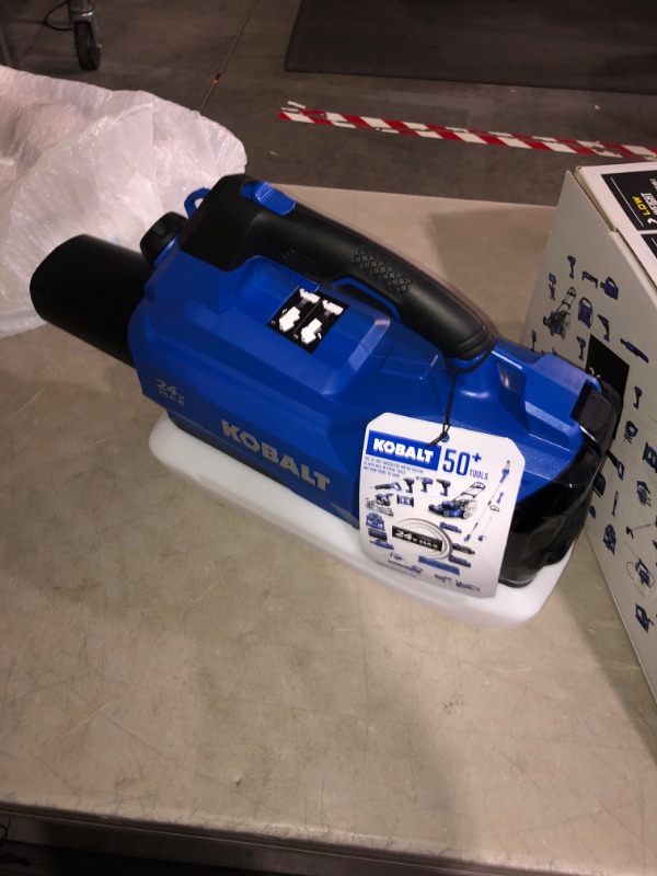 Photo 2 of Kobalt 0.53-Gallon Plastic 24-Volt Battery Powered Handheld Sprayer