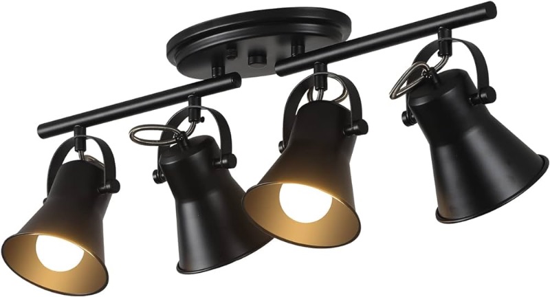 Photo 1 of KEESFU 4-Light Track Lighting Kit,