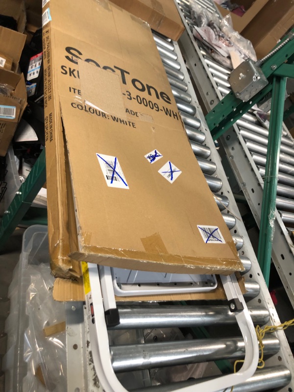 Photo 1 of Soctone 3 Step Ladder, 330 lbs Capacity, White