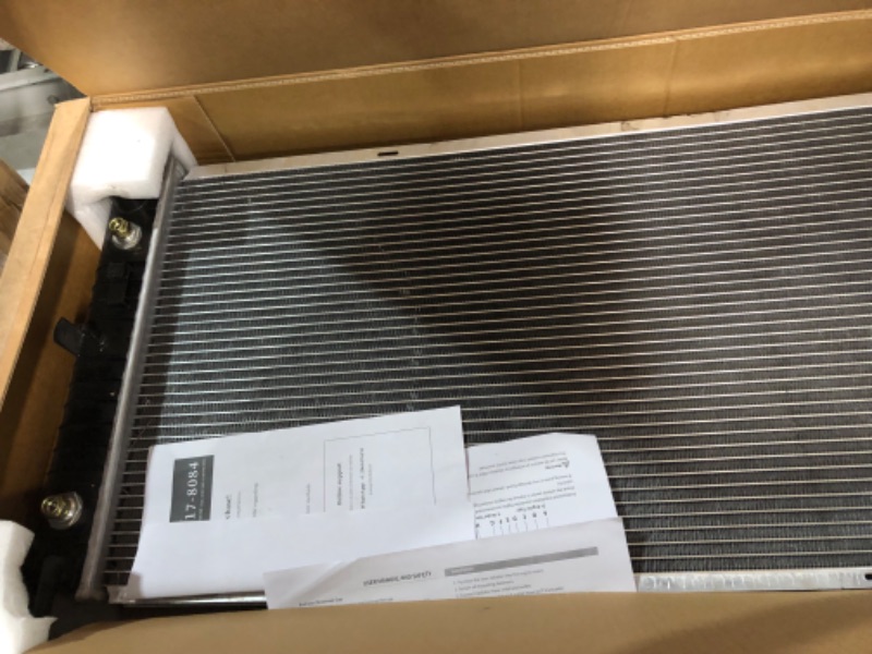 Photo 2 of DNA Motoring RA-JEEP87-3 Aluminum Racing Radiator,Metallic