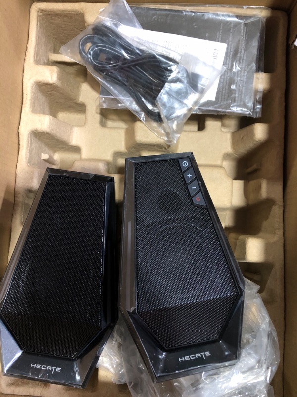 Photo 3 of Edifier G1500 MAX Bluetooth Computer Speakers System, 60W Hecate Gaming Speakers with Subwoofer 