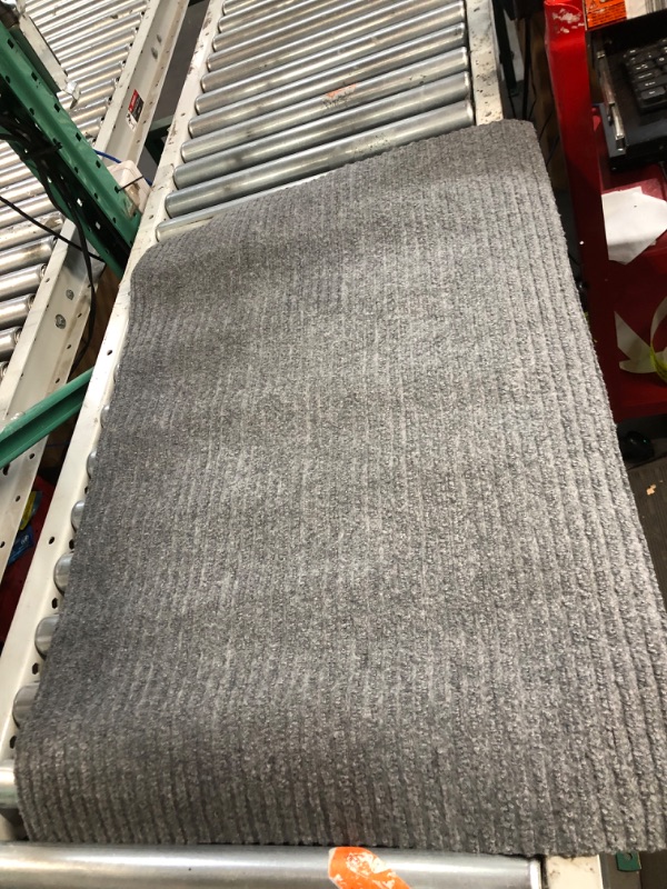 Photo 1 of Non-Slip Front Back Door Mat, 24" x 35"  Grey