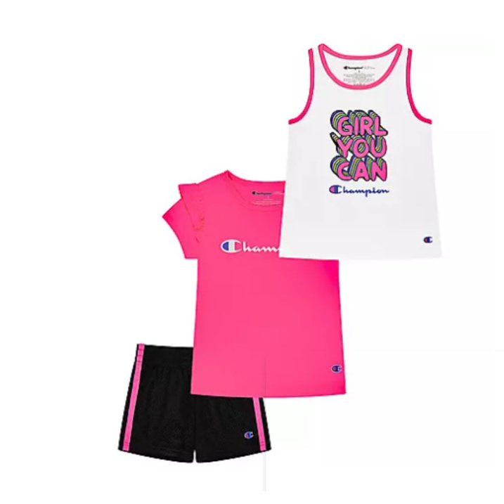 Photo 1 of Champion Girls' 3 Piece Toddler Active Set, size 5 