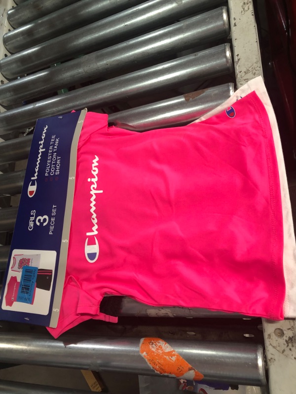 Photo 1 of Champion Girls' 3 Piece Toddler Active Set, size 5 