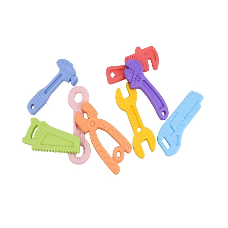 Photo 1 of Baby Teething Toys Set for 3-6 Months 6-12 Months