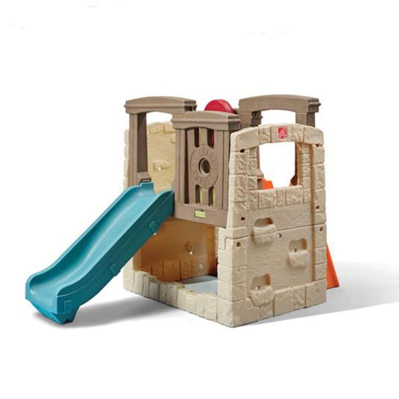 Photo 1 of [FOR PARTS ONLY NON REFUNDABLE MOST ITEMS ARE MISSING] NATURALLY PLAYFUL WOODLAND CLIMBER II – KIDS ACTIVITY OUTDOOR PLAYSET FOR CHILDREN, BROWN