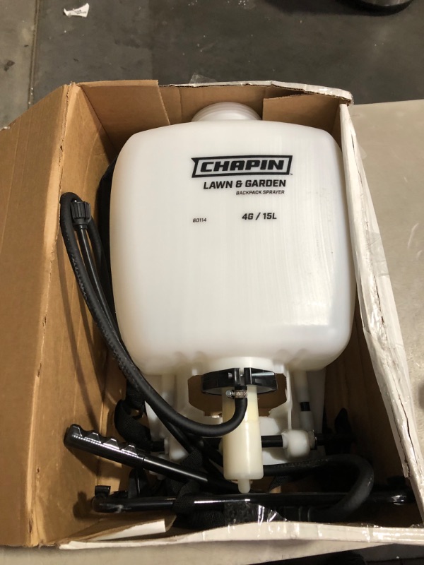 Photo 1 of (READ FULL POST) Chapin 60114 4-Gallon Poly Backpack Sprayer with 3-Stage Filtration System for Fertilizers