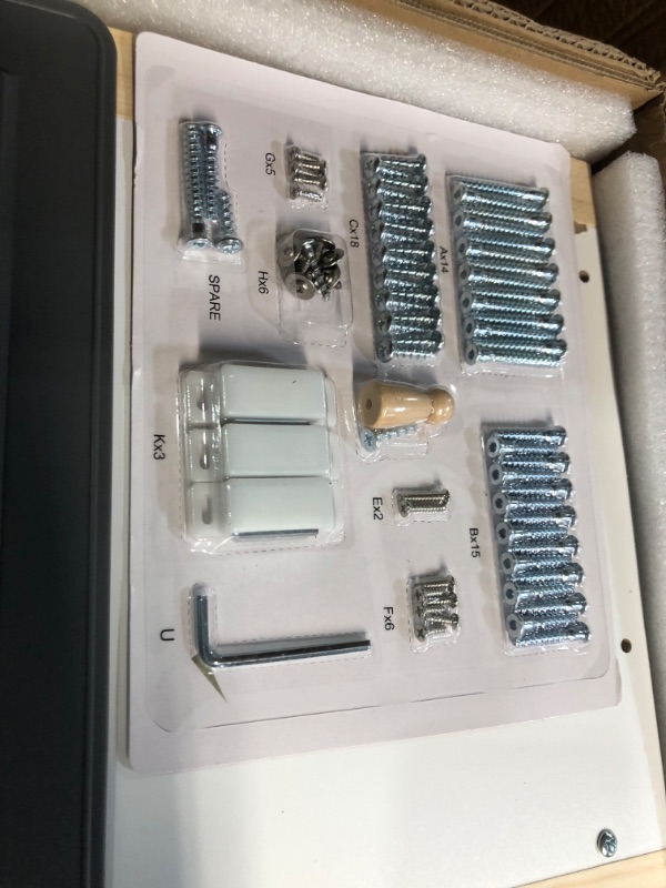 Photo 1 of **POSSIBLY MISSING PARTS PREVIOUSLY OPENED**MINOR DAMAGE**
Tiny Land Play Kitchen for Kids, Wooden with 18 Pcs Toy Food & Cookware Accessories