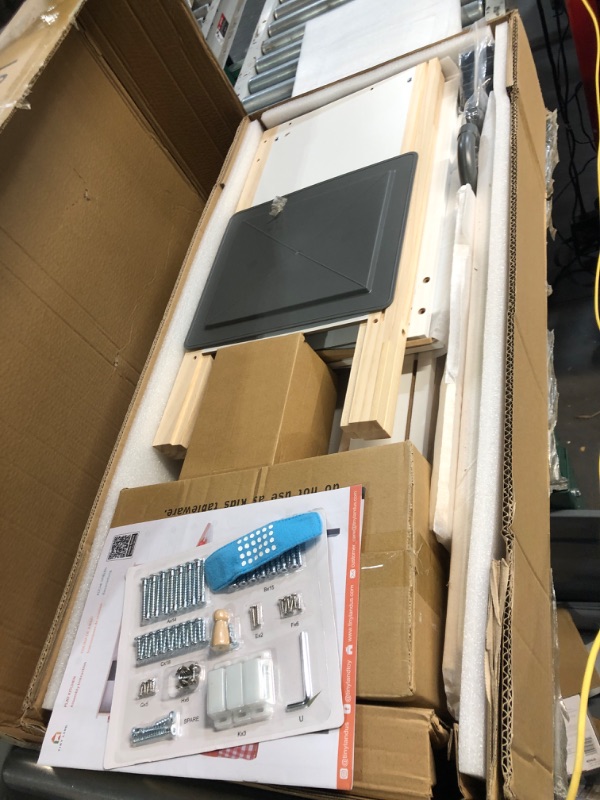 Photo 1 of **POSSIBLY MISSING PARTS PREVIOUSLY OPENED**MINOR DAMAGE**
Tiny Land Play Kitchen for Kids, Wooden with 18 Pcs Toy Food & Cookware Accessories
