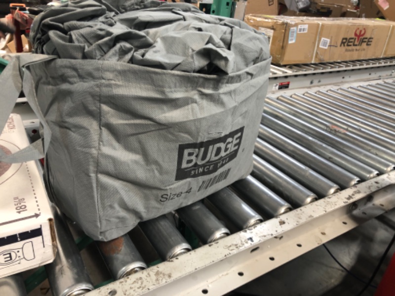 Photo 1 of Budge Lite Car Cover Dirtproof, Sedans up to 228", Gray Size 4: Fits Sedans up to 19'
