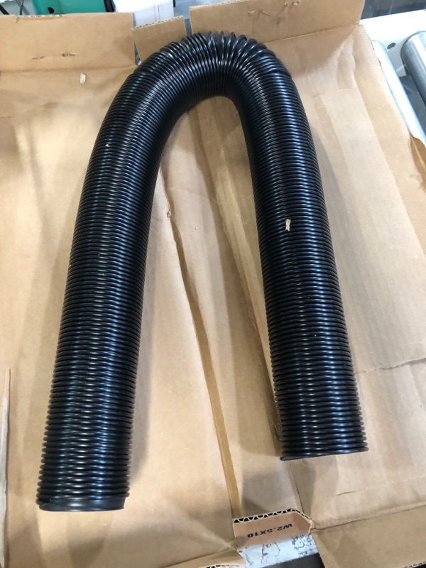 Photo 2 of 25x600mm Universal Car Diesel Parking Heater Air Ducting Intake Pipe Tube Hose Heat-Resistance Easy to Install (Color : Black)