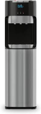 Photo 1 of **PARTS ONLY/NON-REFUNDABLE***
Brio Bottom Loading Water Cooler Dispenser for 5 Gallon Bottles - 3 Temperatures with Hot, Room & Cold Spouts, Child Safety Lock, LED Display with Empty Bottle Alert, Stainless Steel
