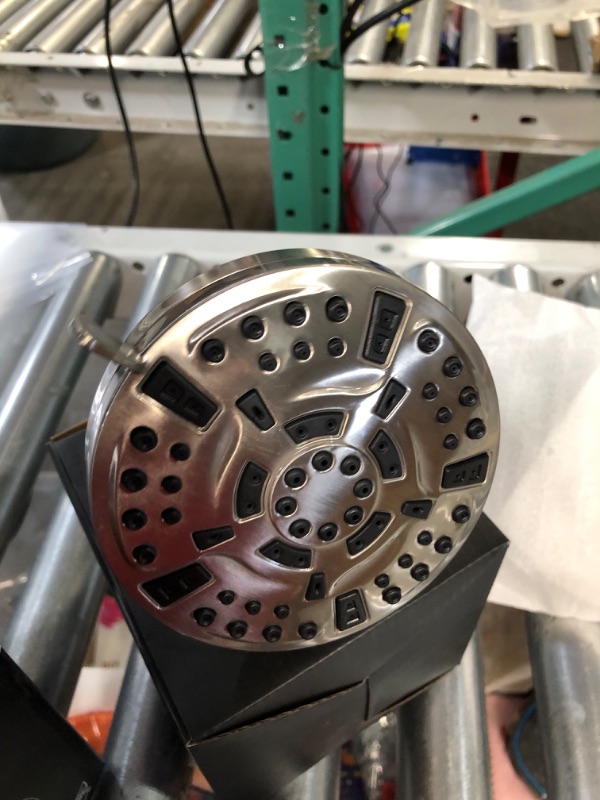 Photo 1 of Filtered Shower Head - 8 Settings Shower Head (Brushed Nickel)