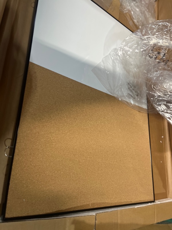 Photo 1 of ARCOBIS Dry Erase Cork Board Combo, Magnetic 24"X18" 