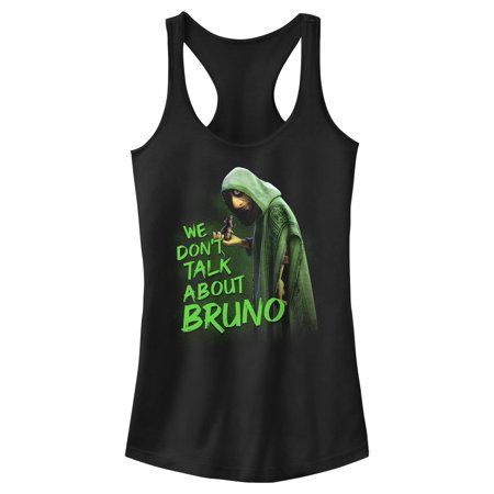 Photo 1 of Junior S Encanto We Don T Talk About Bruno Racerback Tank Top Black Small Youth
