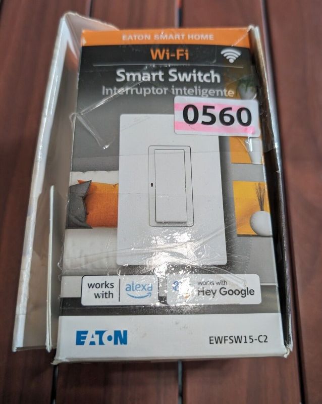 Photo 1 of Eaton NSB EWFSW15-C2-BX-LW Light and Dimmer Switches EA
