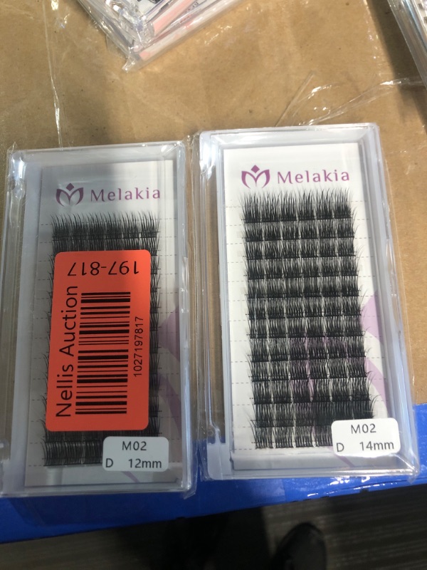 Photo 1 of ***NON-REFUNDABLE COSMETIC BUNDLE LASHES PAK OF 2 MELAKIA 12MM /14MM****