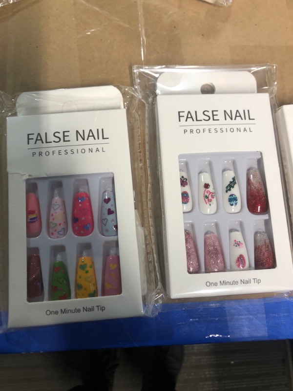 Photo 1 of ****NON-REFUNDABLE ACRYLIC NAIL BUNDLE PACK OF 3****
