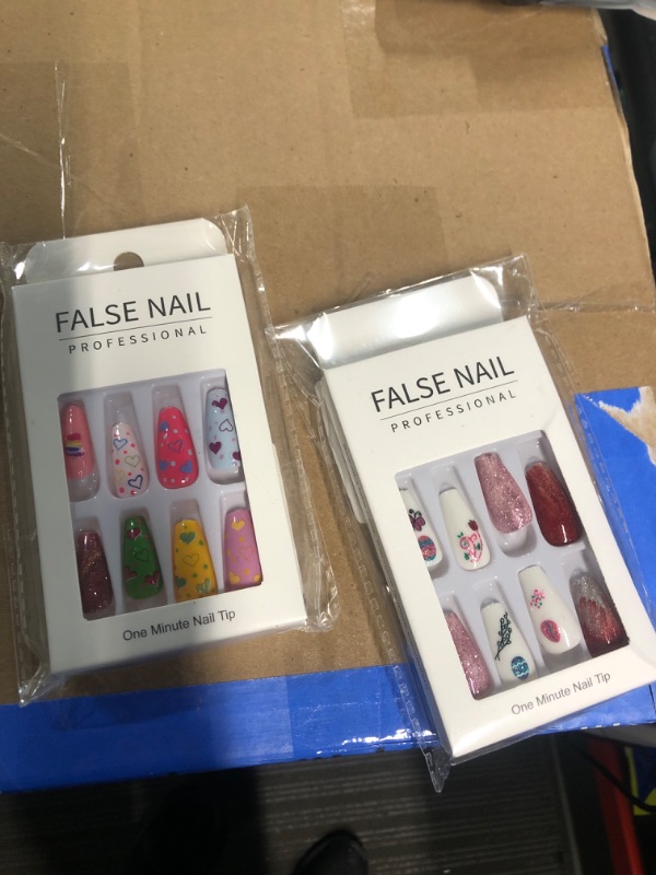 Photo 1 of ****NON-REFUNDABLE ACRYLIC NAIL BUNDLE PACK OF 3****
