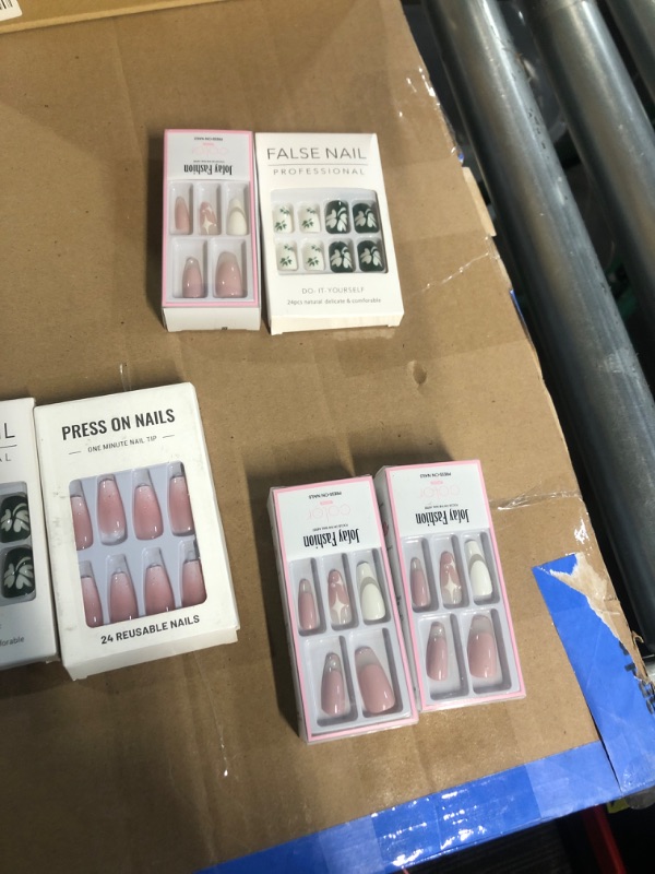 Photo 1 of ****NON-REFUNDABLE ACRYLIC NAIL BUNDLE PAK OF 8 *****