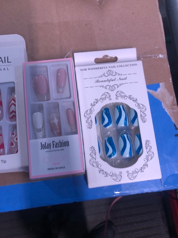 Photo 1 of ****NON-REFUNDABLE ACRYLIC NAIL BUNDLE PACK OF 4 ****