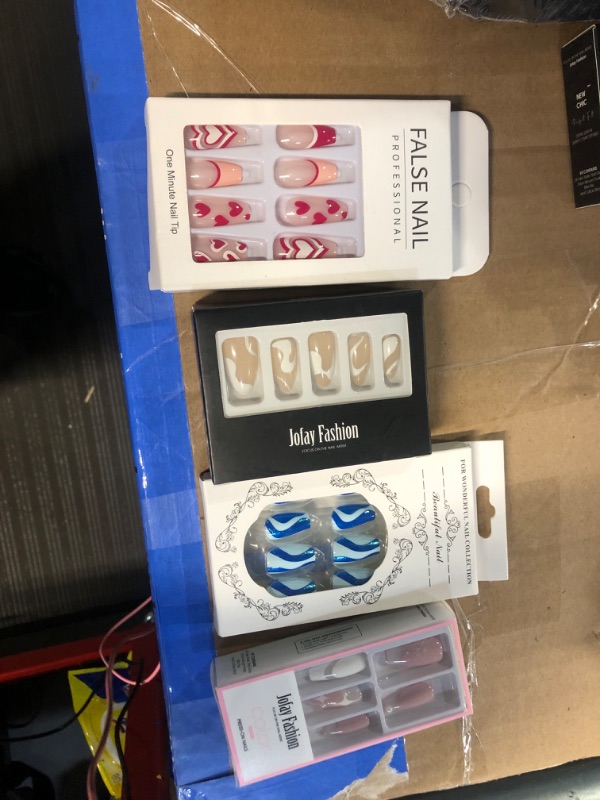 Photo 2 of ****NON-REFUNDABLE ACRYLIC NAIL BUNDLE PACK OF 4 ****