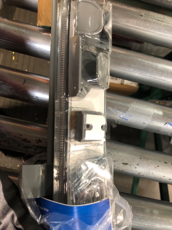 Photo 1 of Retractable Baby Gate,Mesh Baby Gate or Mesh Dog Gate Grey,33"x55" INCH