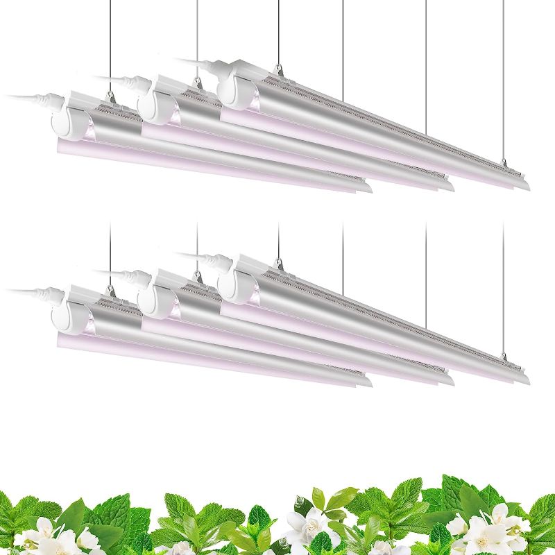 Photo 1 of (Similar to Stock Photo) Barrina 4FT T8 Plant Grow Light, 252W(6 x 42W, 1400W Equivalent), Full Spectrum