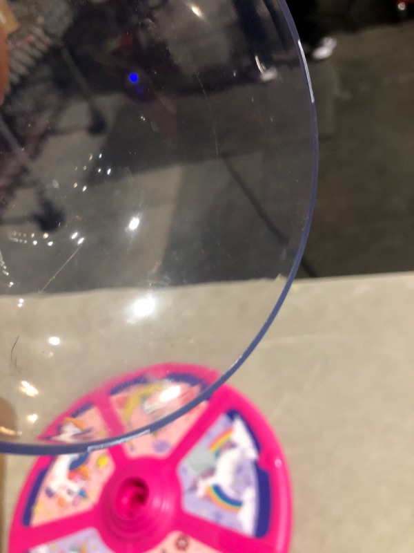 Photo 5 of ***DAMAGED - MISSING PARTS - SEE COMMENTS***
Flooyes Unicorn Sit and Spin Toy, Birthday Gift for Girls Age 1 2 3 4 Years Old, Toddler Toys, with LED and Music, 360° Spin Pink