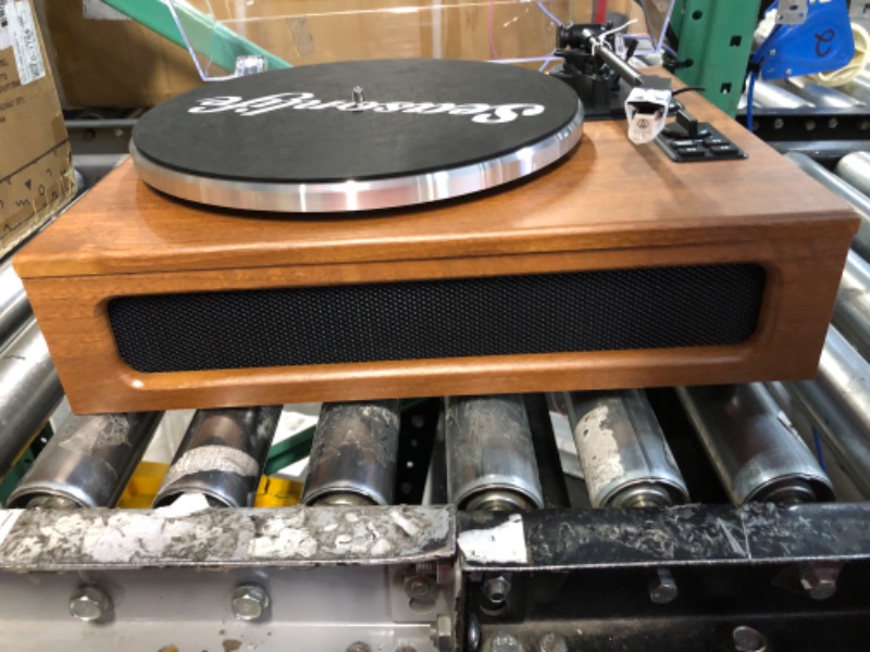 Photo 1 of 
Record Player All-in-One High Fidelity Turntable for Vinyl Records Built-in 4 Stereo Speakers Phono Preamp Bluetooth Auto Stop MM Cartridge ATN3600L