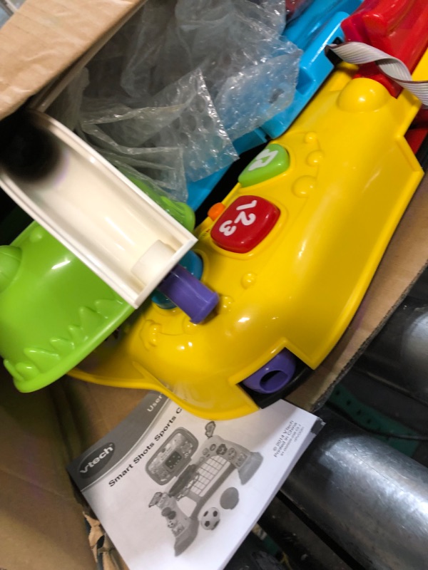 Photo 2 of ***USED - LIKELY MISSING PARTS - UNABLE TO VERIFY FUNCTIONALITY***
VTech Smart Shots Sports Center (Frustration Free Packaging) , Yellow 