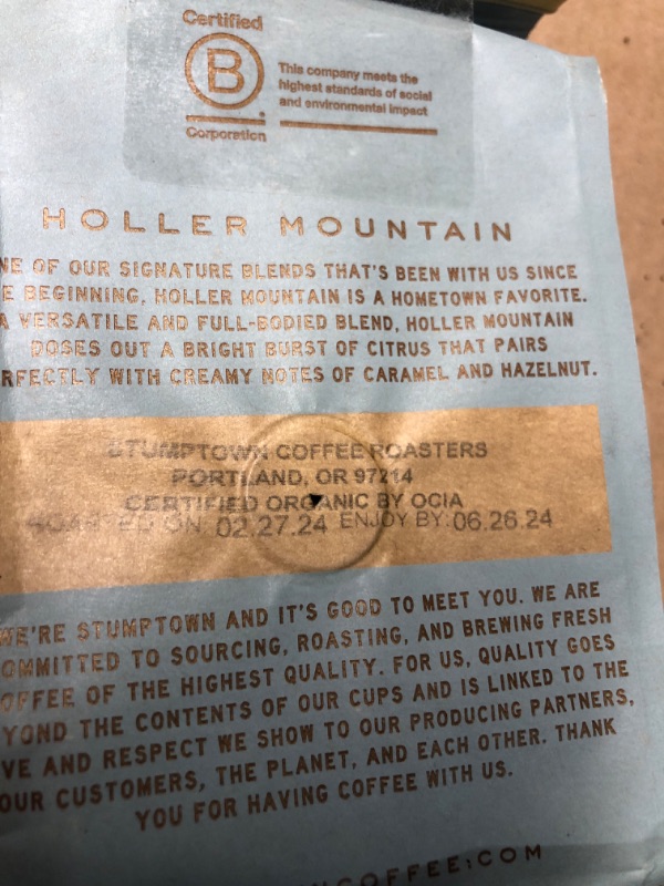 Photo 2 of (Non Refundable) Stumptown Holler Mountain Ground Light Roast Coffee - 12oz