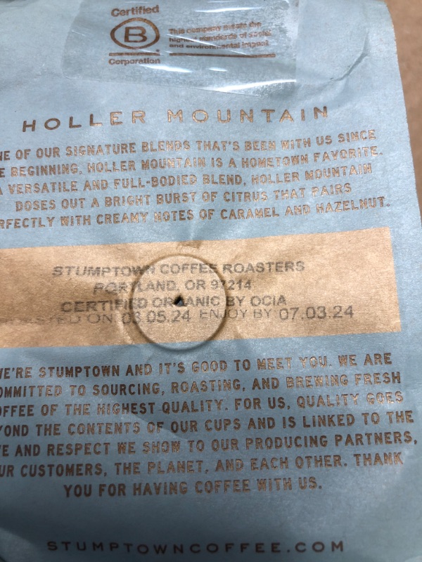 Photo 1 of (Non Refundable) Stumptown Holler Mountain Ground Light Roast Coffee - 12oz