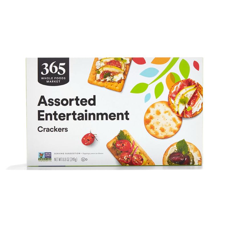 Photo 1 of (Non Refundable) 365 by Whole Foods Market, Assorted Entertaining Crackers, 8.8 Ounce
