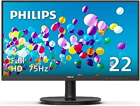 Photo 1 of PHILIPS 22 inch Class Thin Full HD (1920 x 1080) 75Hz Monitor, VESA, HDMI & VGA