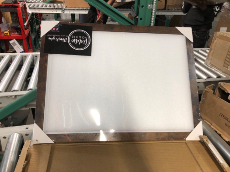 Photo 2 of Loddie Doddie - Erase Board, Dry Erase Board for Wall, Magnetic Board with Built-in Marker Tray, Erase Board for Wall with White Frame, 24 inches x 36 inches 24x36 White Frame