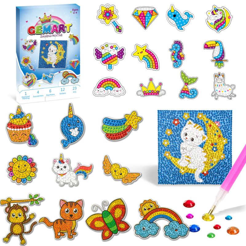 Photo 1 of (2 PACK, NON-REFUNDABLE) FURDOHAI 5D Diamond Art Kits for Kids