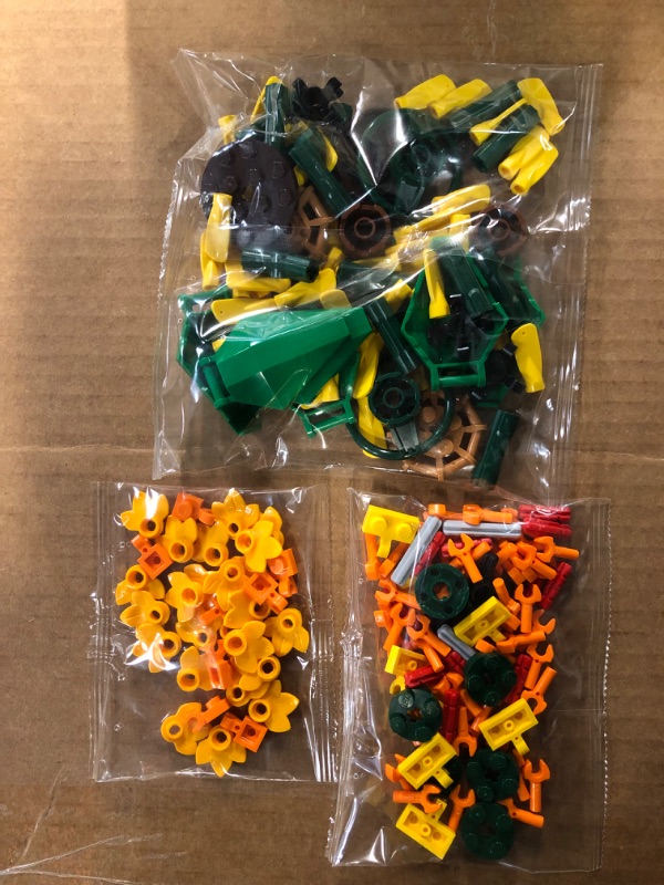 Photo 3 of **UNCHECKED FOR MISSING PARTS**
LEGO Sunflowers Building Kit, Artificial Flowers for Home Décor, Flower Building Toy Set for Kids, Sunflower 40524