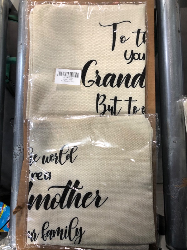 Photo 1 of **NON REFUNDABLE**
Grandma Pillow Covers bundle