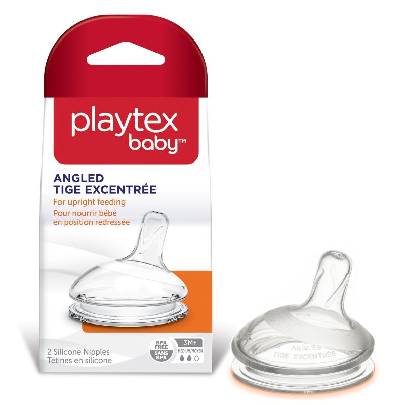 Photo 1 of **NON REFUNDABLE**
Playtex Angled Nipple - Medium Flow - BUNDLE